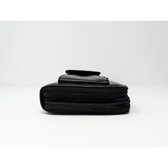 Vintage 90s Y2K Philippe Amiel Black Personal Organizer Planner Wallet - Picture 4 of 15